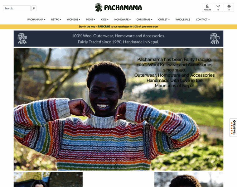 Pachamamaknitwear.com thumbnail