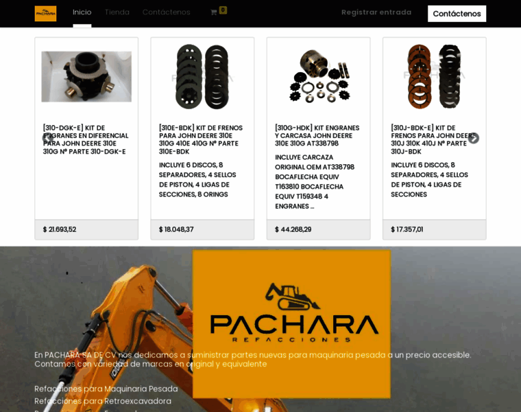 Pachara-refacciones.com thumbnail