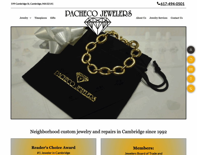 Pachecojewelers.com thumbnail