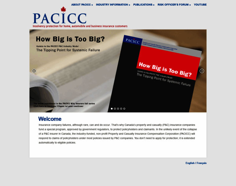 Pacicc.com thumbnail