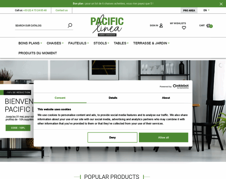 Pacific-linea.com thumbnail