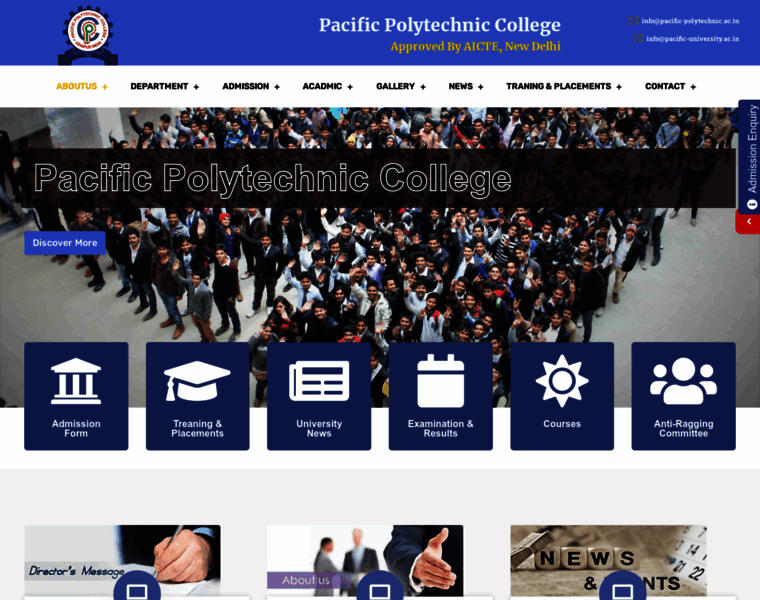 Pacific-polytechnic.ac.in thumbnail