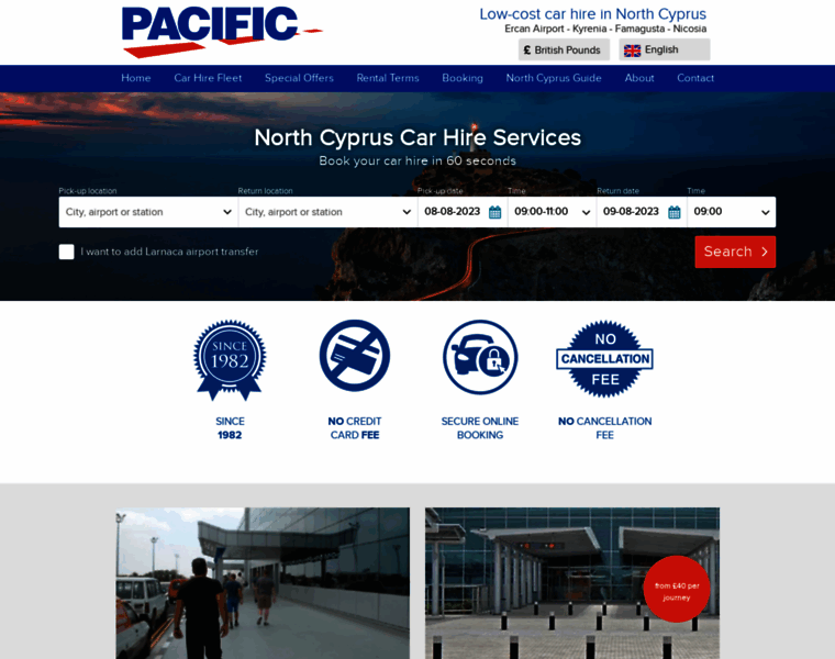 Pacific-rentals.com thumbnail