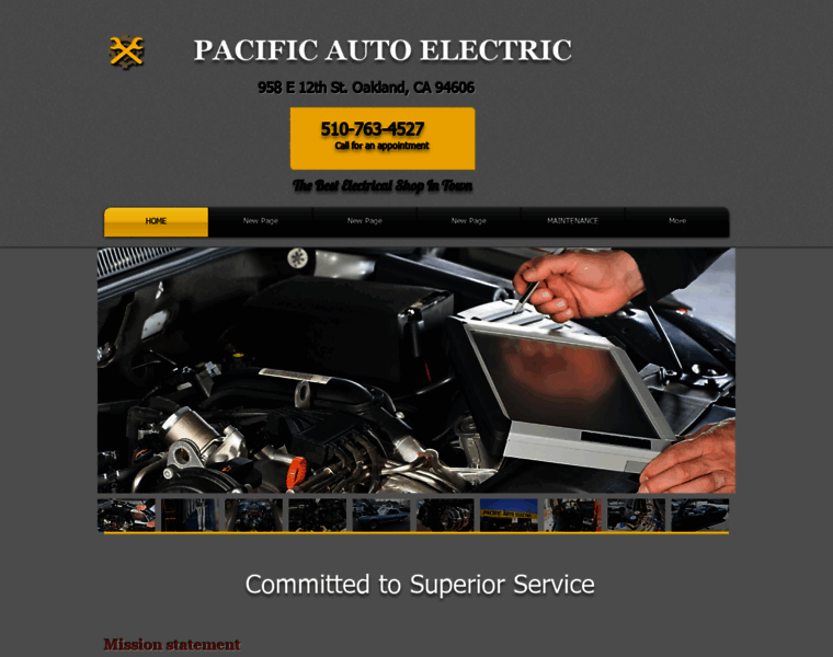 Pacificautoelectric.net thumbnail