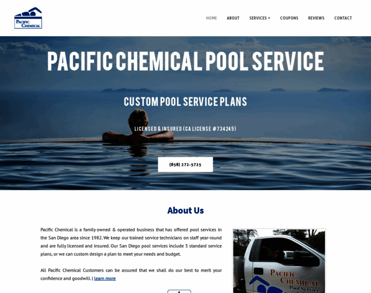 Pacificchemicalpoolservice.com thumbnail