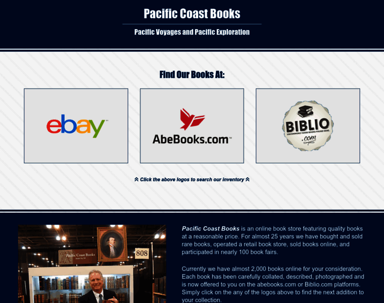 Pacificcoastbooks.net thumbnail