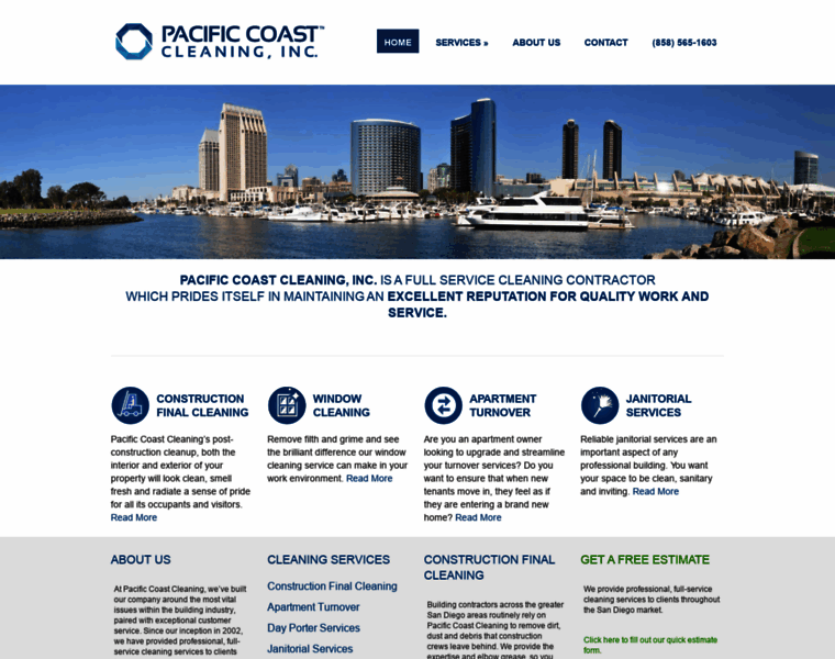 Pacificcoastcleaning.com thumbnail