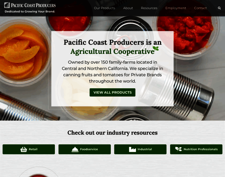 Pacificcoastproducers.com thumbnail