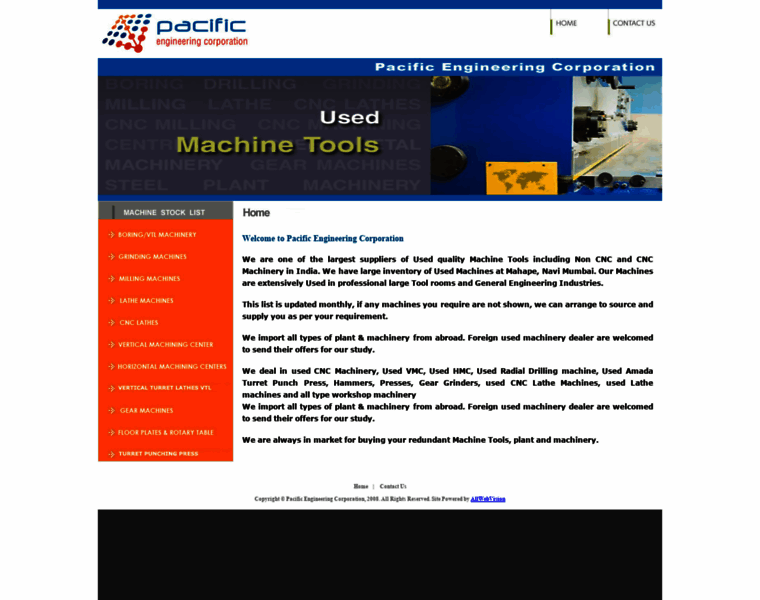 Pacificengineering.in thumbnail