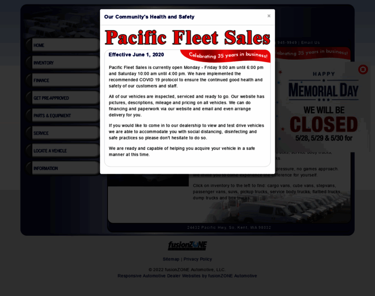 Pacificfleetsales.com thumbnail