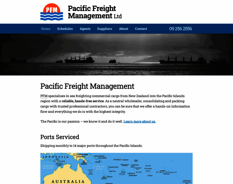 Pacificfreightmanagement.co.nz thumbnail