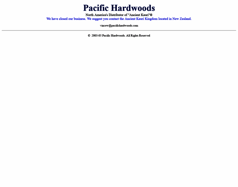 Pacifichardwoods.com thumbnail