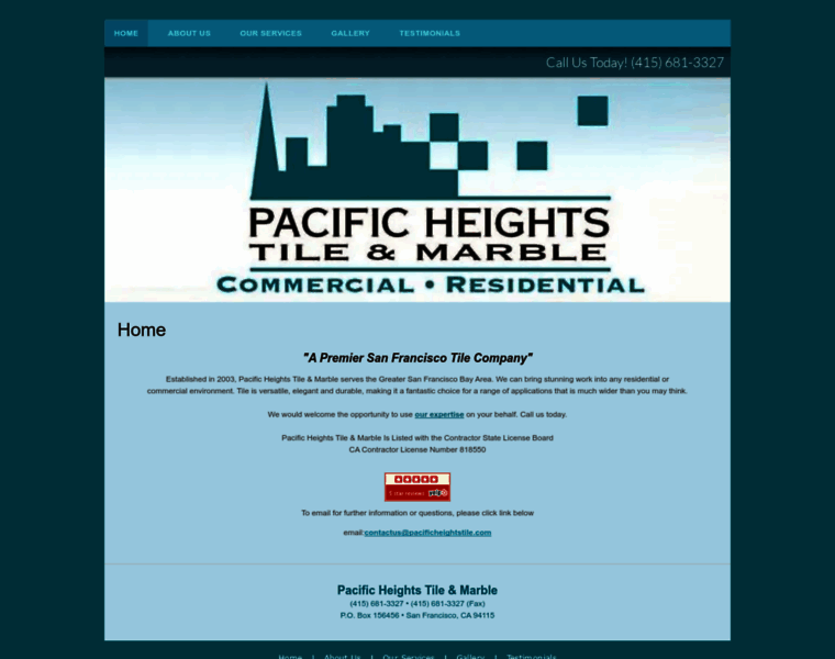 Pacificheightstile.com thumbnail