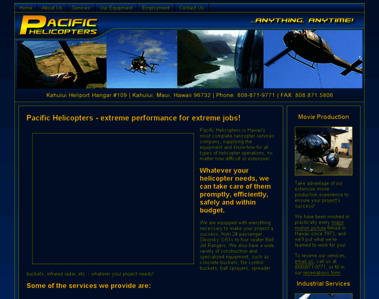 Pacifichelicoptertours.com thumbnail
