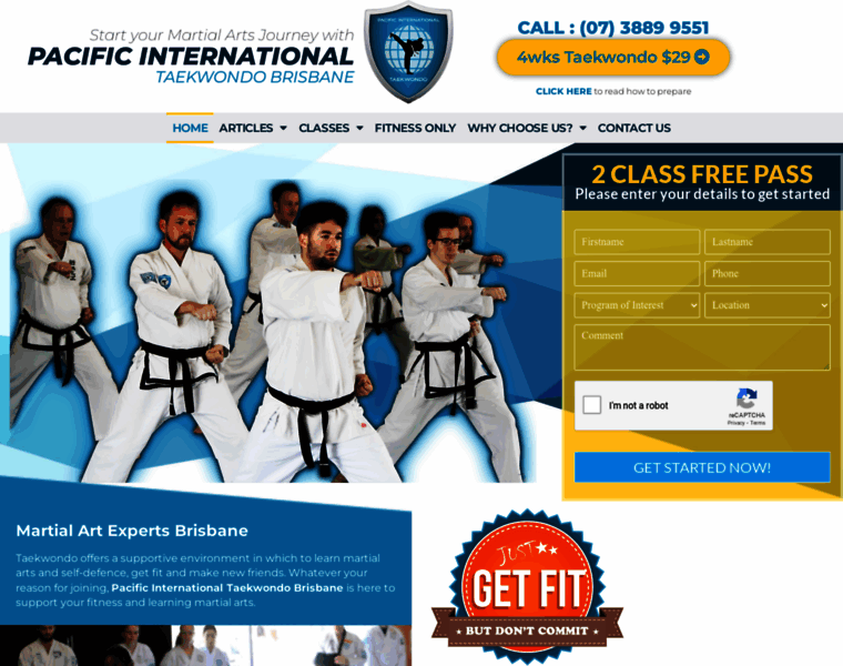 Pacificinternationaltaekwondo.com.au thumbnail