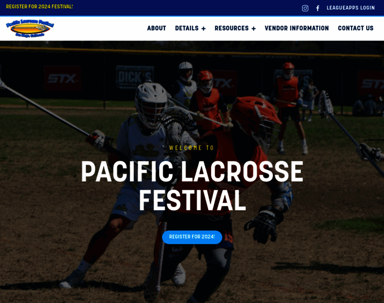 Pacificlacrossefestival.com thumbnail
