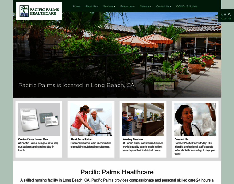 Pacificpalmshealthcare.com thumbnail