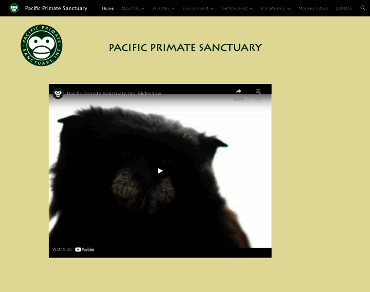 Pacificprimate.org thumbnail