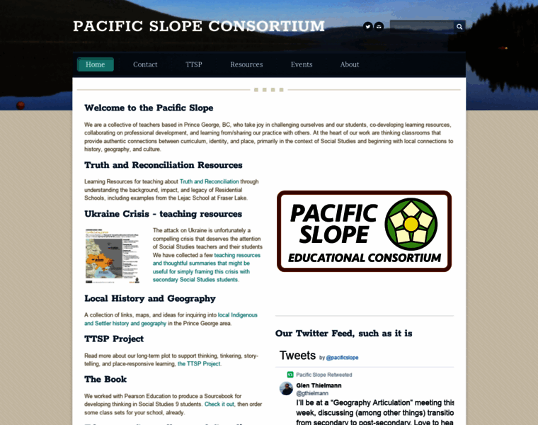 Pacificslope.ca thumbnail