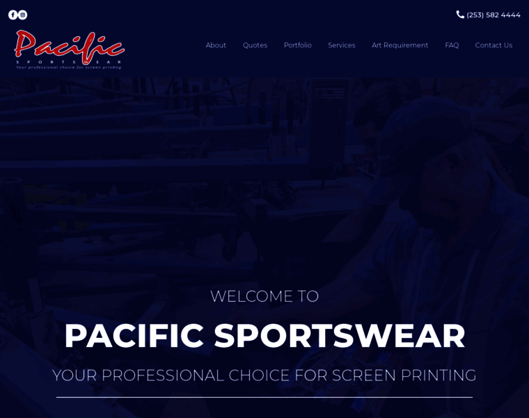 Pacificsportswear.com thumbnail