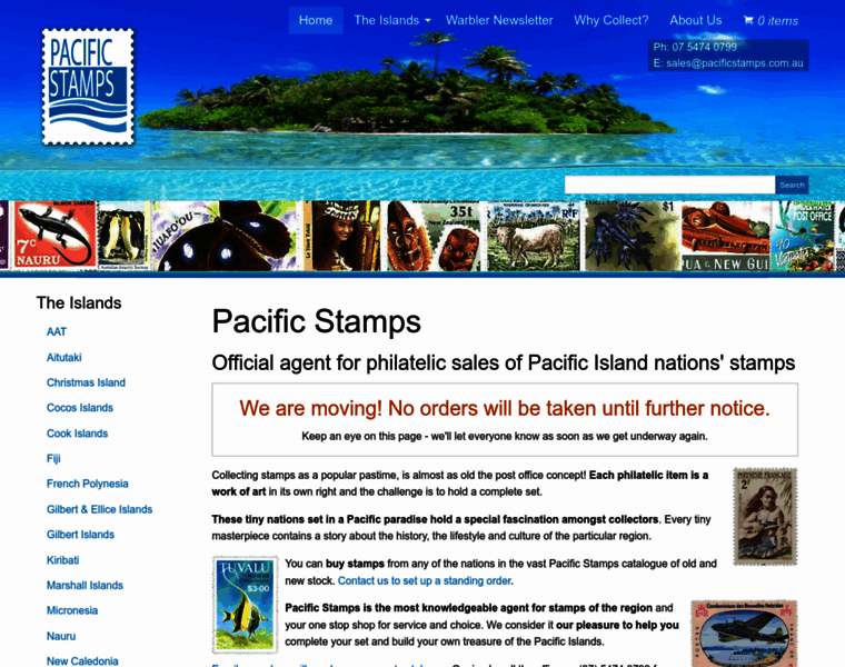 Pacificstamps.com.au thumbnail