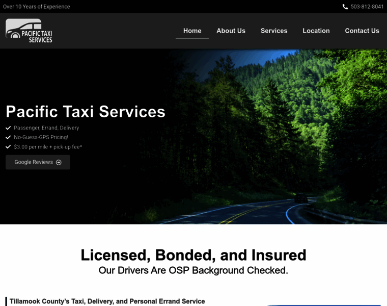 Pacifictaxiservices.com thumbnail