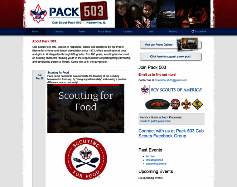 Pack503.org thumbnail