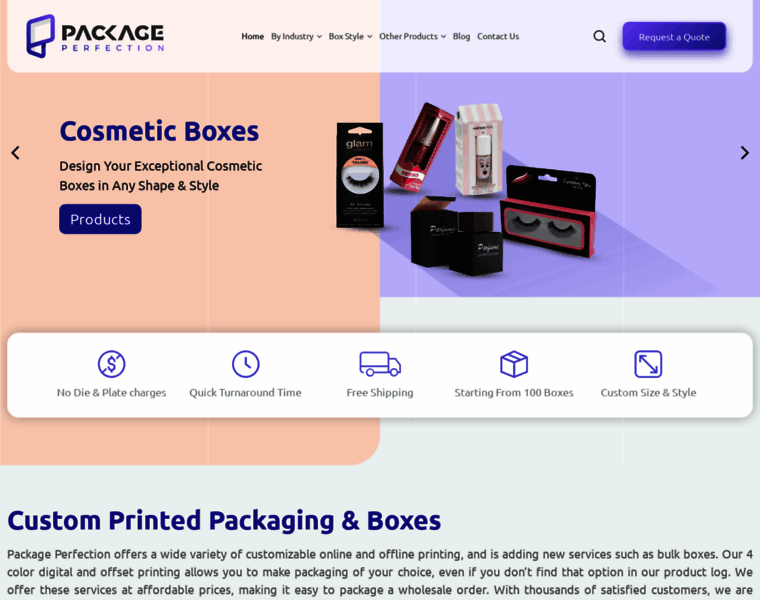 Packageperfection.com thumbnail