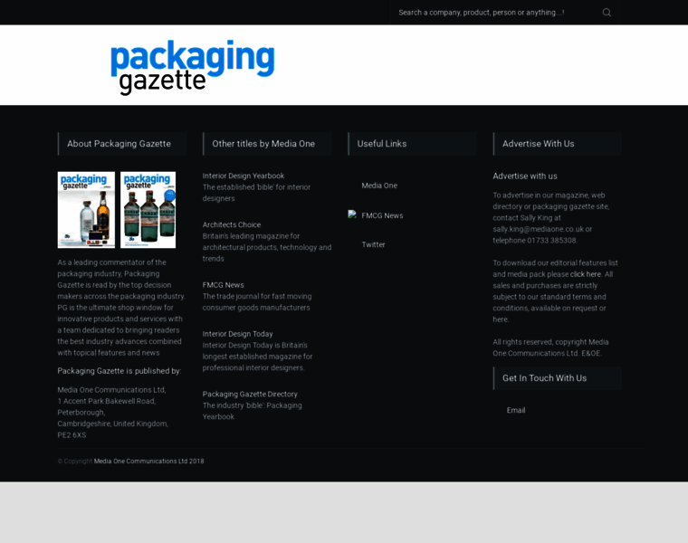 Packaginggazette.co.uk thumbnail