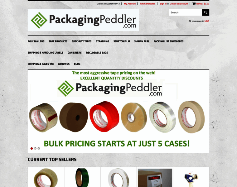 Packagingpeddler.com thumbnail