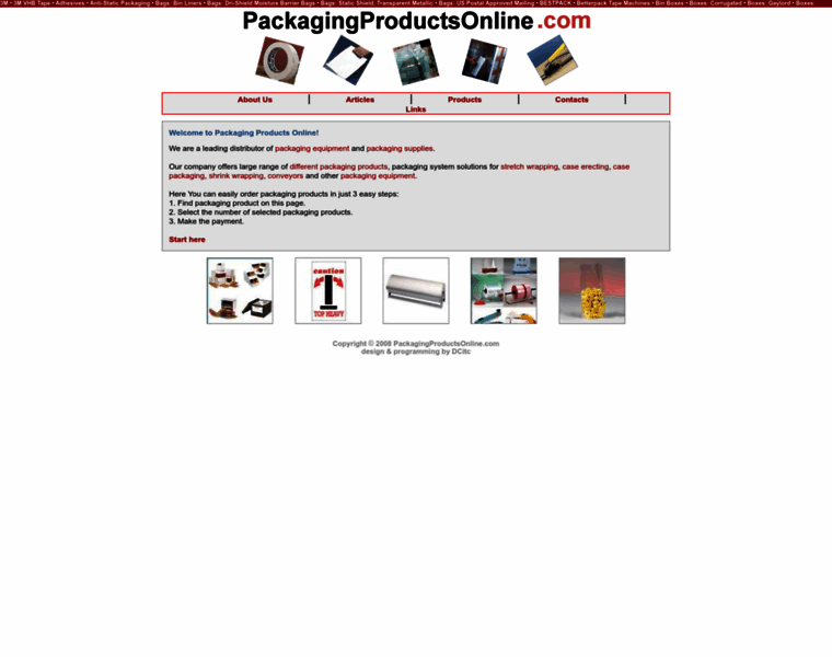 Packagingproductsonline.com thumbnail
