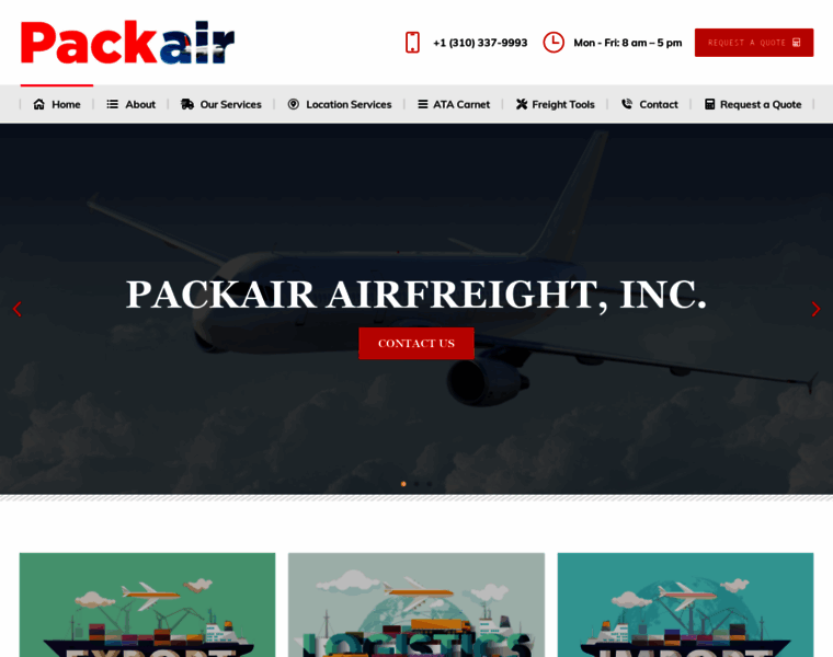 Packair.com thumbnail