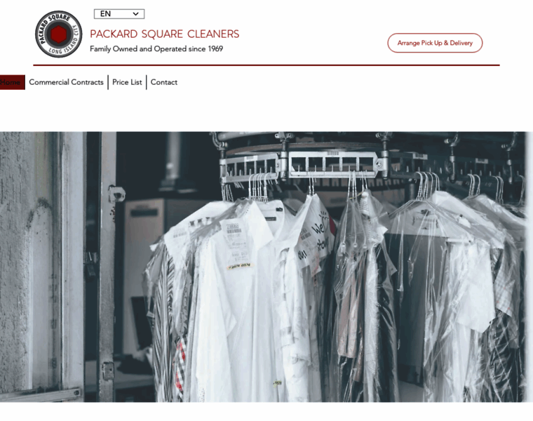 Packardsquarecleaners.com thumbnail