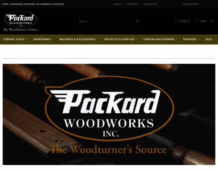 Packardwoodworks.com thumbnail