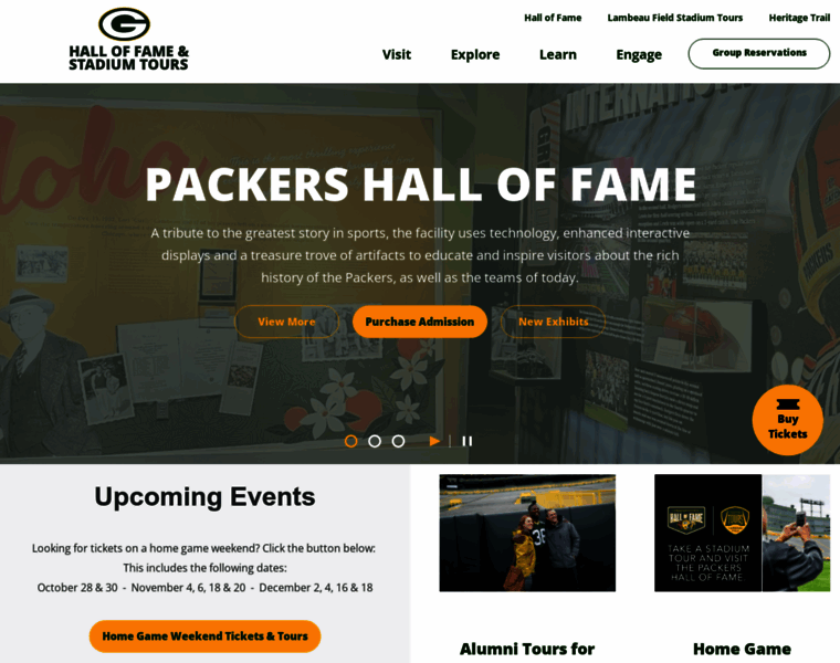 Packershalloffame.org thumbnail