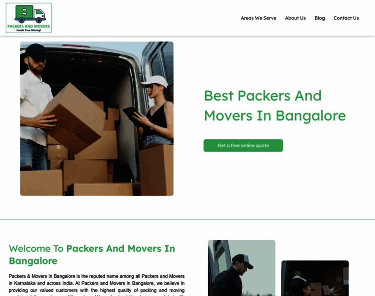 Packersmoversinbangalore.co.in thumbnail