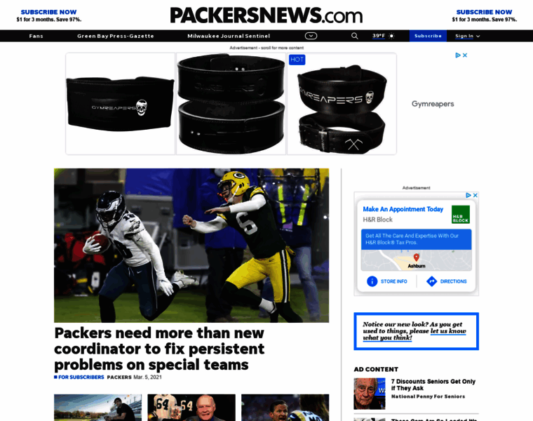 Packersnews.greenbaypressgazette.com thumbnail