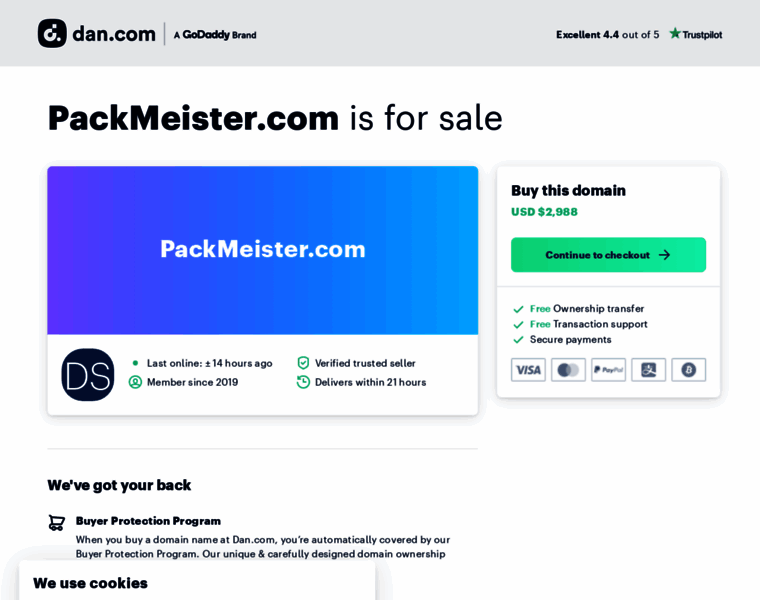 Packmeister.com thumbnail