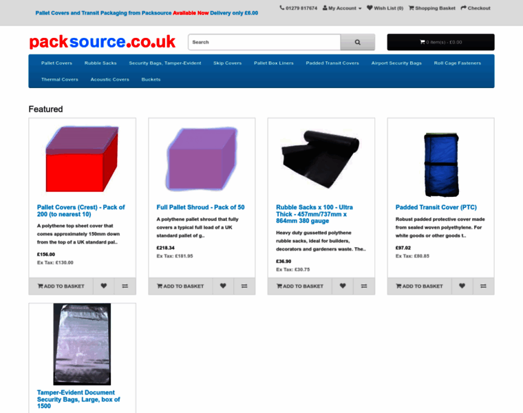 Packsource.co.uk thumbnail