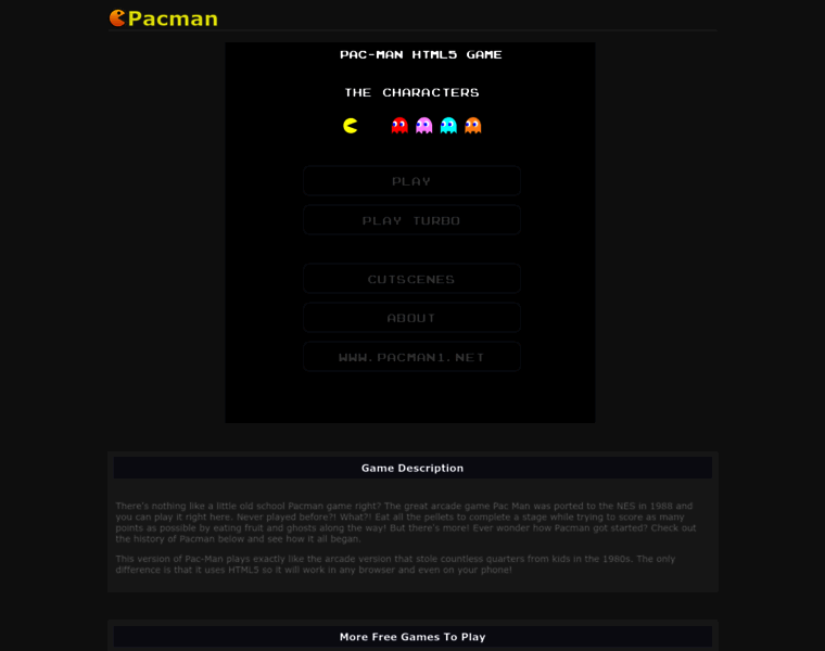 Pacman1.net thumbnail