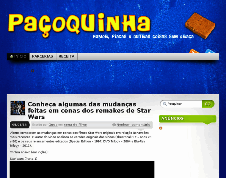 Pacoquinha.com thumbnail