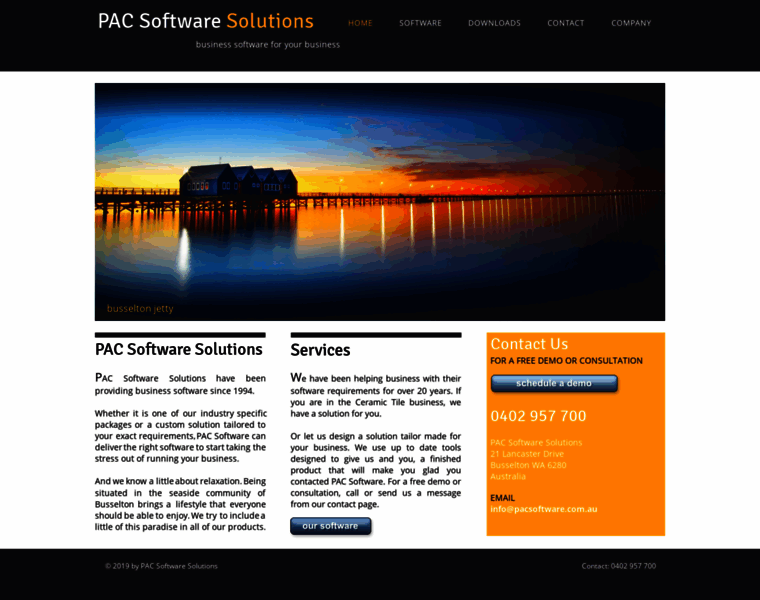 Pacsoftware.com.au thumbnail