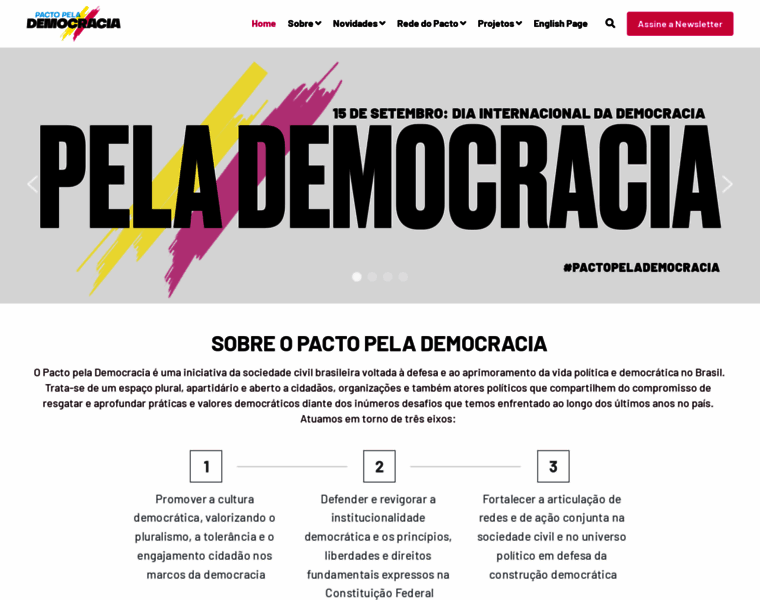 Pactopelademocracia.org.br thumbnail