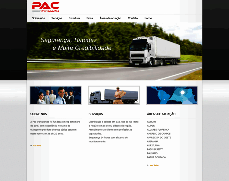 Pactransportes.com.br thumbnail
