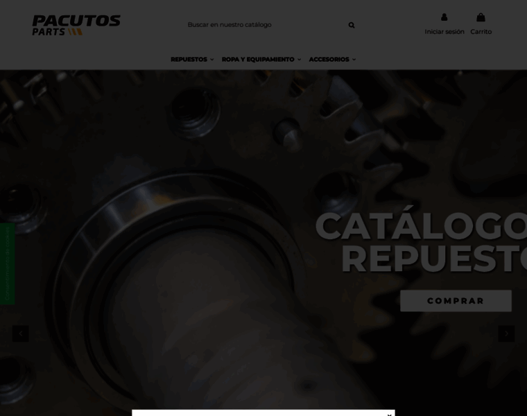 Pacutosparts.com thumbnail