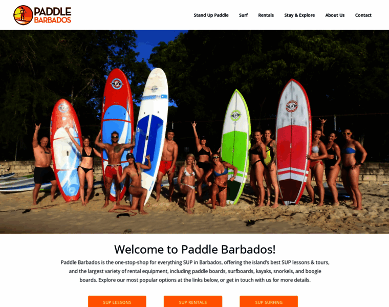 Paddlebarbados.com thumbnail