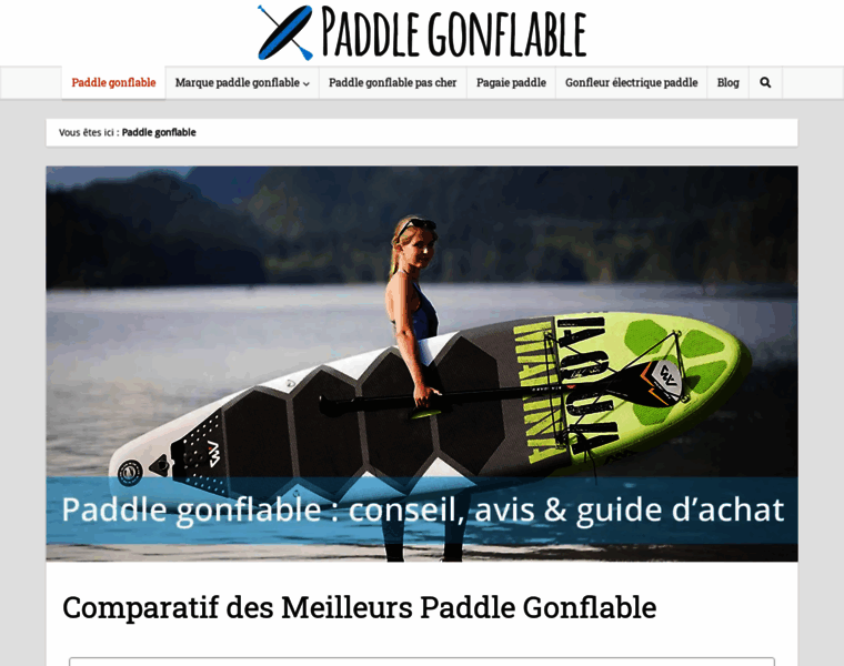 Paddlegonflable.pro thumbnail