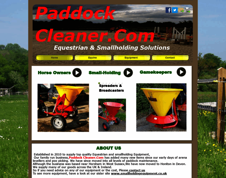Paddockcleaner.com thumbnail