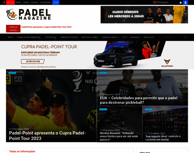 Padel-magazine.pt thumbnail