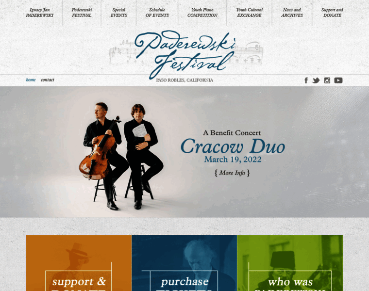 Paderewskifest.com thumbnail